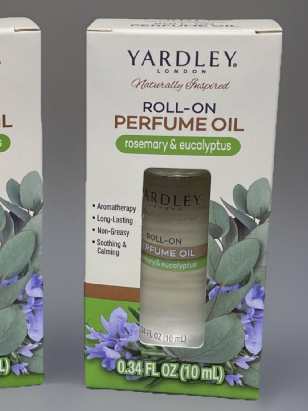 Yardley Roll-On Perfume Oil - Rosemary & Eucalyptus